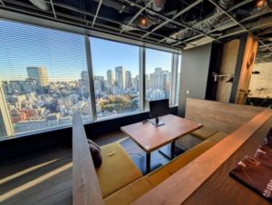 ワークスタイリング東京ミッドタウン(六本木)　オープンスペース　打ち合わせ向きスペース