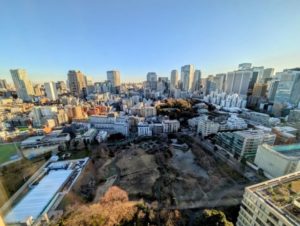 ワークスタイリング東京ミッドタウン(六本木)　オープンスペース　複数名での共同利用スペース　眺望