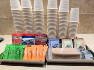 ワークスタイリング東京ミッドタウン八重洲 カフェコーナー ドリンク