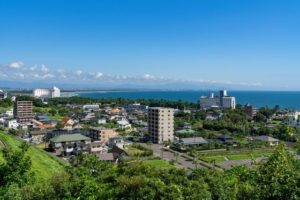 宮崎県の街並み