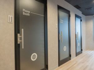 Oita Co.Lab Loungeのフォンブース