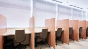 ワークスタイリング中目黒 窓側の1人席